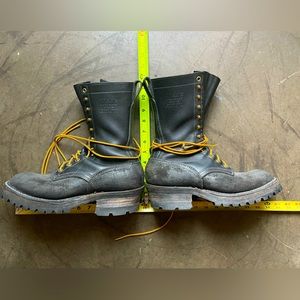 Nicks Builderpro Black Boots 8.5ee - image 1